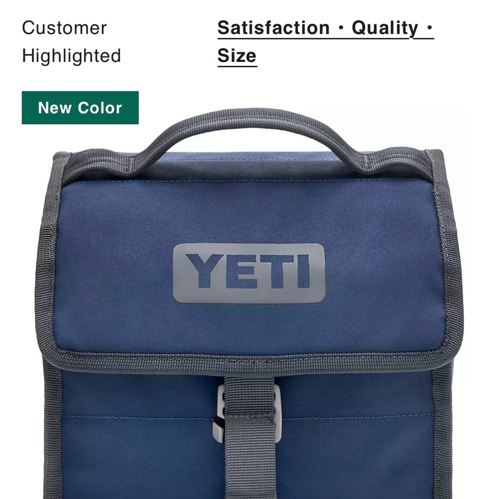 Yeti Blue and Gray Backpack Durable and Stylish